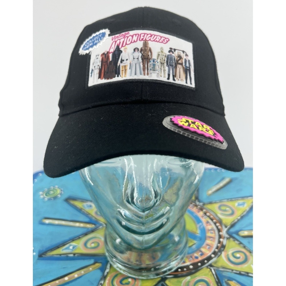 Disney Parks Star Wars 45th Anniversary Action Figures Hat Cap Adjustable New